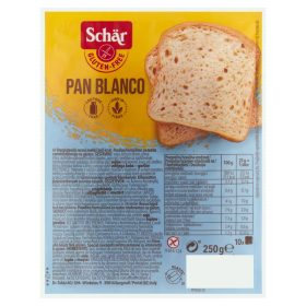 SCHÄR PAN BLANCO KENYÉR 250 G