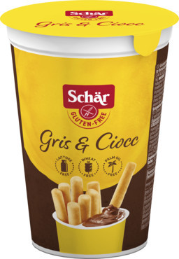 SCHÄR GRIS&CIOCC GRISSINI MOGYORÓKRÉMMEL 52G