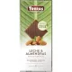 TORRAS MANDULÁS TEJCSOKOLÁDÉ HOZZÁADOTT CUKOR NÉLKÜL, STEVIÁVAL 125 G