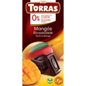 TORRAS MANGÓS ÉTCSOKOLÁDÉ MALTITOLLAL 75 G