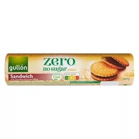 GULLÓN CSOKOLÁDÉS SZENDVICS KEKSZ CUKORMENTES