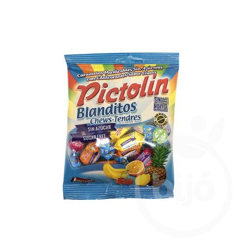 PICTOLIN BLANDITOS CUKORMENTES GYÜMÖLCSÖS PUHAKARAMELL 65 G