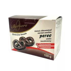   BARBARA GLUTÉNMENTES VANÍLIÁS PEREC, ÉTCSOKOLÁDÉBAN - 150G