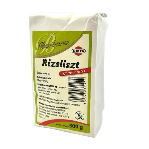 BARBARA RIZSLISZT 500G
