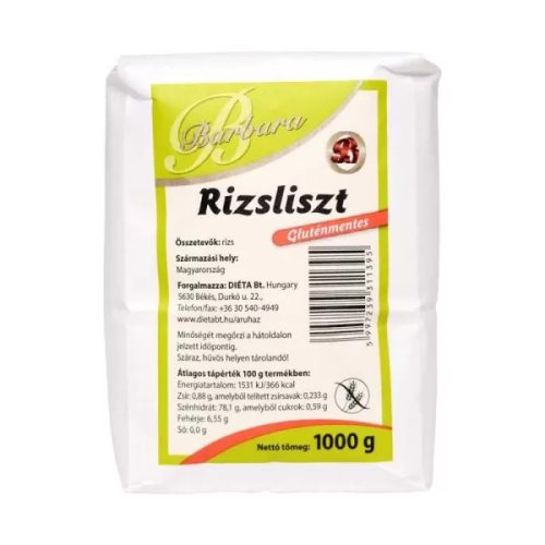 BARBARA RIZSLISZT 1000G
