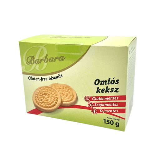 BARBARA GLUTÉNMENTES OMLÓS KEKSZ - 150G