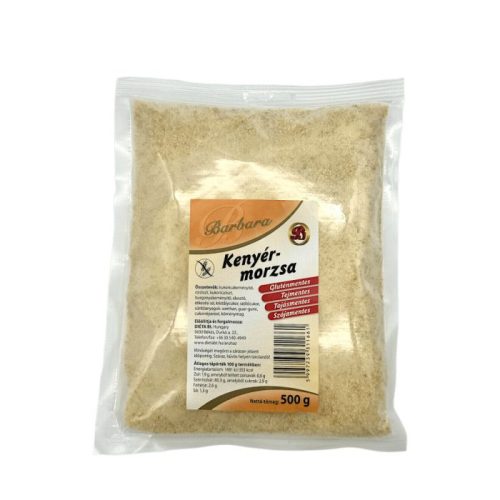 BARBARA GLUTÉNMENTES ZSEMLEMORZSA 500G