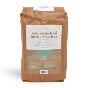 VALORYZ TELJES KIŐRLÉSŰ BARNA RIZSLISZT 1 KG