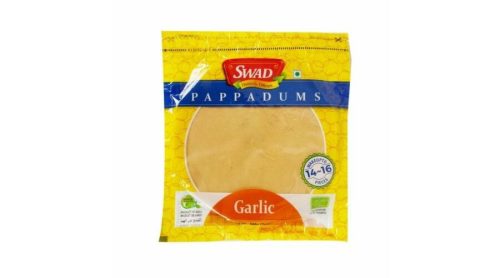 PAPADAM (ROPOGÓS INDIAI KENYÉRFÉLESÉG, GLUTÉNMENTES), FOKHAGYMÁS, 200G