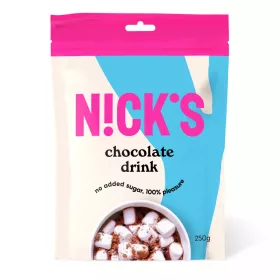 NICKS CSOKOLÁDÉS ITALPOR CUKOR- ÉS GLUTÉNMENTES 250G