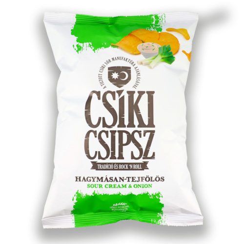 CSÍKI CHIPS 50G HAGYMÁSAN-TEJFÖLÖS