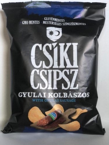 CSÍKI CHIPS PRÉMIUM 50G GYULAI KOLBÁSZOS