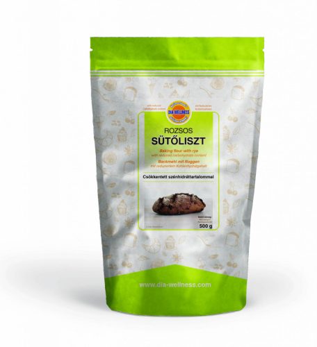 DIA-WELLNESS ROZSOS SÜTŐLISZT 500 G