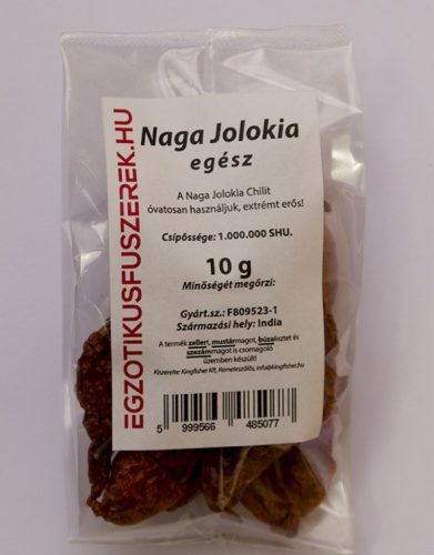 CHILI - NAGA JOLOKIA, EXTRÉM ERŐS