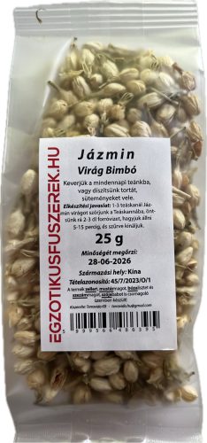 JÁZMIN VIRÁG BIMBÓ - SZÁRÍTOTT - 25 G