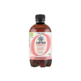 CAPTAIN KOMBUCHA BIO ZERO MÁLNÁS 400ML