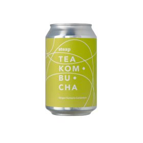STEAP TEA KOMBUCHA GYÖMBÉR, KURKUMA, KARDAMOM 330 ML