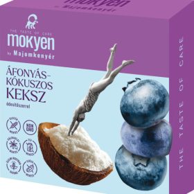 MOKYEN ÁFONYÁS-KÓKUSZOS KEKSZ 50 G