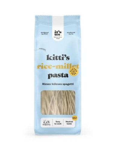 IT'S US KITTI'S RIZSES-KÖLESES SZÁRAZTÉSZTA SPAGETTI 200G