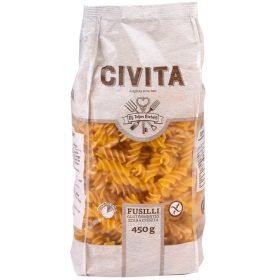   CIVITA GLUTÉNMENTES KUKORICA SZÁRAZTÉSZTA FUSILLI/ORSÓ 450G