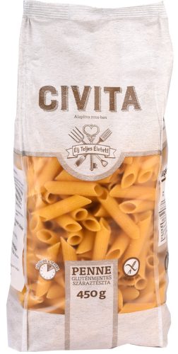 CIVITA GLUTÉNMENTES KUKORICA SZÁRAZTÉSZTA PENNE 450G