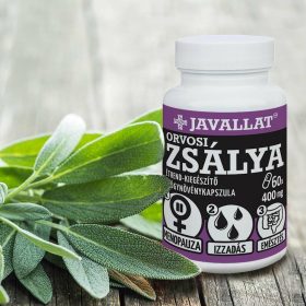 JAVALLAT ORVOSI ZSÁLYA GYÓGYNÖVÉNYKAPSZULA