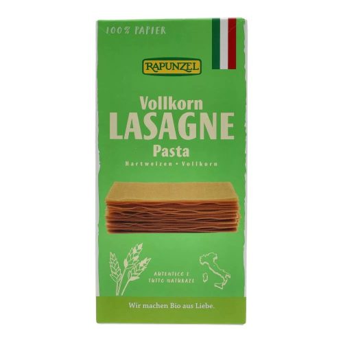 RAPUNZEL BIO LASAGNE TELJES KIÖRLÉSŰ TÉSZTA 250G