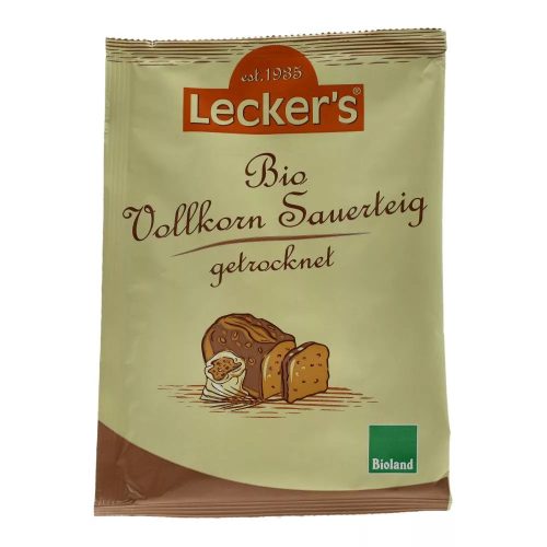 LECKERS BIO TELJES KIÖRLÉSŰ SZÁRÍTOTT KOVÁSZ 30G
