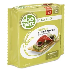   ABONETT EXTRUDÁLT ROZSOS KENYÉR (TOJÁSMENTES, TEJMENTES) 100 G