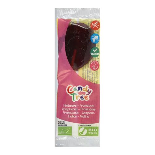 CANDY TREE BIO NYALÓKA MÁLNA CUKORMENTES 13G