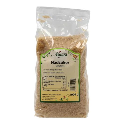 DÉNES NATURA ARANYBARNA NÁDCUKOR 1000G
