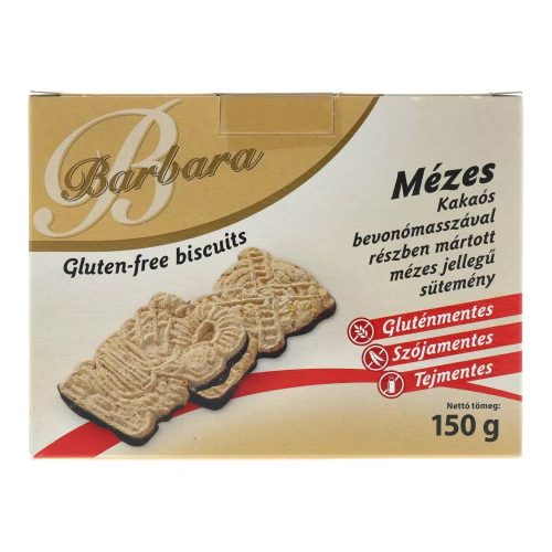 BARBARA MESE MÉZES ÉTCSOKI GLUTÉNMENTES 150G