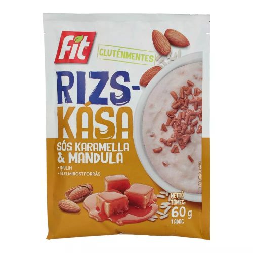 FIT RIZSKÁSA SÓS KARAMELLA-MANDULA GLUTÉNEMNTES 60G