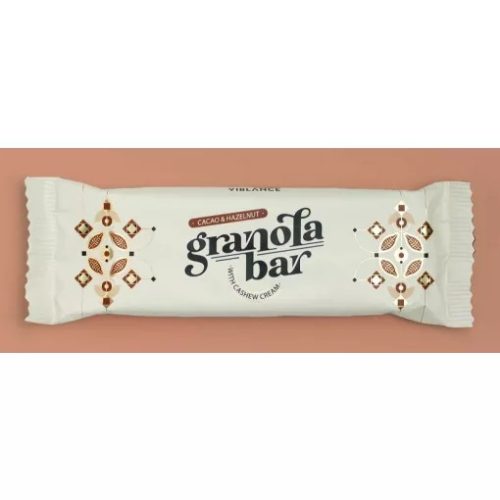 KAKAÓ-TÖRÖKMOGYORÓ GRANOLA SZELET 55G VIBLANCE