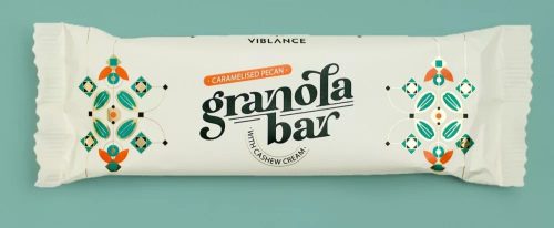 KARAMELLIZÁLT PEKÁNDIÓ GRANOLA SZELET 55G VIBLANCE