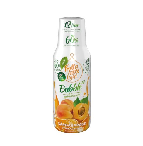 FRUTTA MAX LIGHT SZÖRP - SÁRGABARACK - 500ML