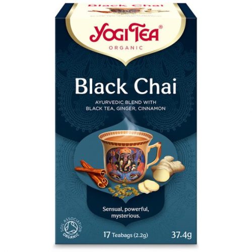 FEKETE CHAI TEA BIO 17X2,2G YOGI