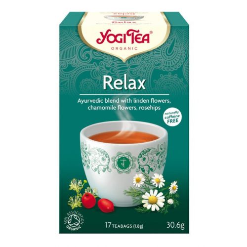 RELAXÁLÓ TEA BIO 17X1,8G YOGI