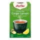 BIO ZÖLD TEA GYÖMBÉRREL, CITROMMAL YOGI GREEN TEA GINGER LEMON