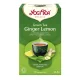 YOGI GREEN TEA GINGER LEMON - BIO ZÖLD TEA GYÖMBÉRREL, CITROMMAL 17x1,8 G