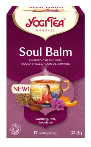 BIO LÉLEKBALZSAM TEA 17X1,9G YOGI SOUL BALM