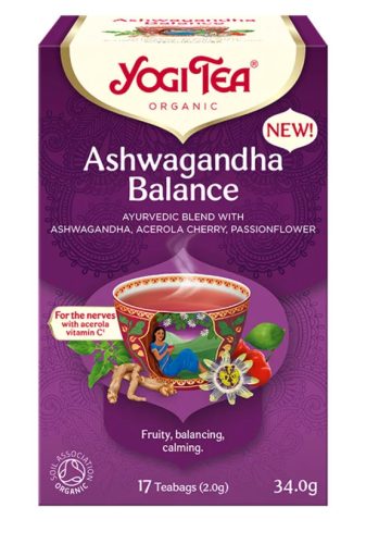 BIO ASHWAGANDA EGYENSÚLY TEA 17X2G YOGI ASHWAGANDHA BALANCE