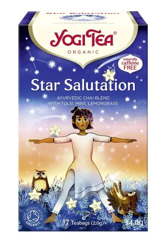 BIO CSILLAGÜDVÖZLET TEA 17X1,9G YOGI STAR SALUTATION