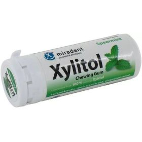 MIRADENT XYLITOL RÁGÓGUMI FODORMENTA 30 DB