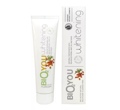 BIO2YOU NATUR FEHÉRÍTŐ FOGKRÉM 100ML
