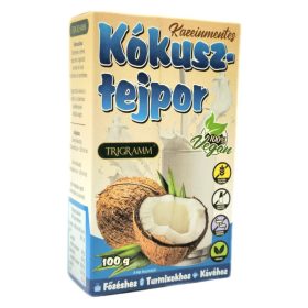 TRIGRAMM KÓKUSZTEJPOR, KAZEINMENTES 100 G 