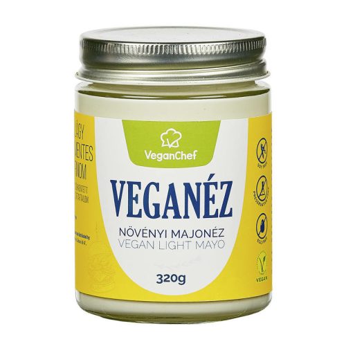 VEGANÉZ LIGHT 320G, ÜVEGES KISZERELÉS VEGANCHEF