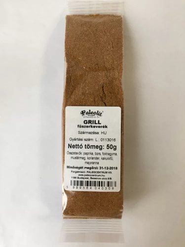 GRILL FŰSZERKEVERÉK 50G PALEOLIT