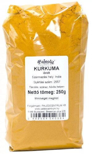 KURKUMA ŐRÖLT 250G PALEOLIT