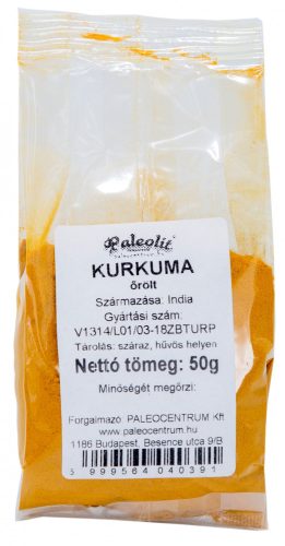 KURKUMA ŐRÖLT 50G PALEOLIT